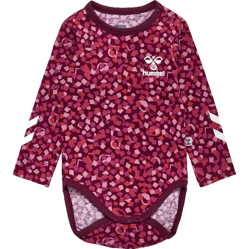 Body z długim rękawem dla dziewczynki Hummel Confetti
