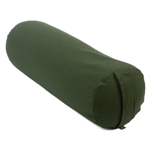 Bolster / Wałek do jogi ECO - butelkowy zielony