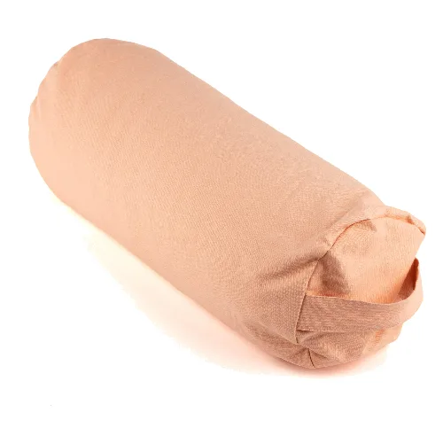 Bolster wałek do jogi myga - brzoskwiniowy