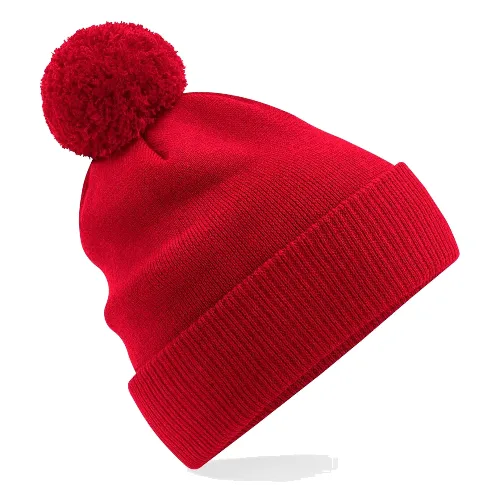 Bonnet Snowstar® en coton bio - Classic Red - One Size