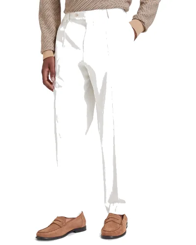 BOSS Chinosy H-Perin 50567533 Kremowy Regular Fit