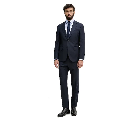 BOSS garnitur dwuczęściowy męski wełniany H-Huge-2Pcs-263
