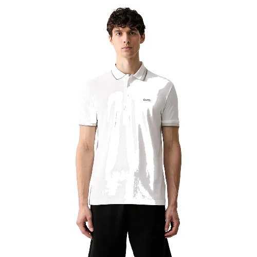 BOSS Green polo męskie bawełniane Paddy