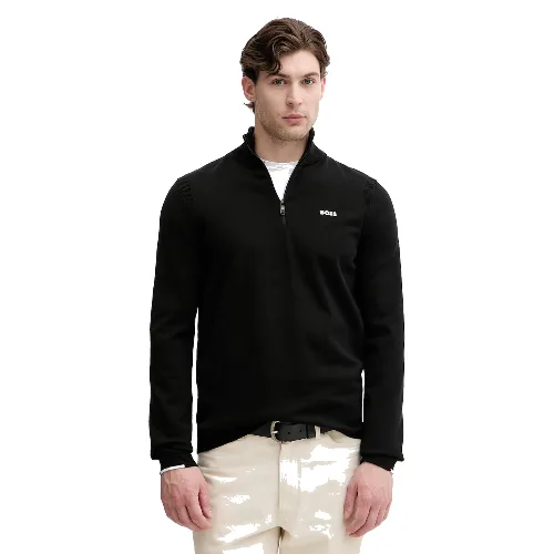BOSS Green sweter męski bawełniany KN_Ever-X QZ