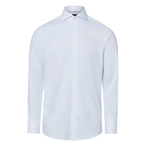 BOSS koszula biznesowa Mężczyźni Slim Fit Bawełna (100%) biały, 40