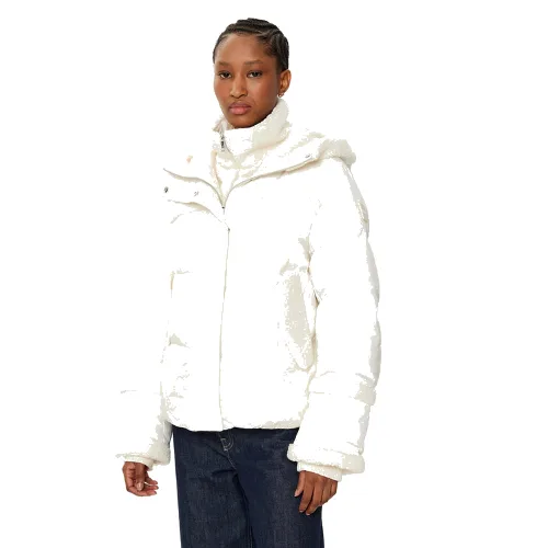 BOSS Kurtka puchowa Pimira 50524479 Écru Regular Fit