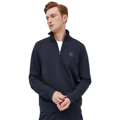 BOSS Orange bluza męska bawełniana Zetrust
