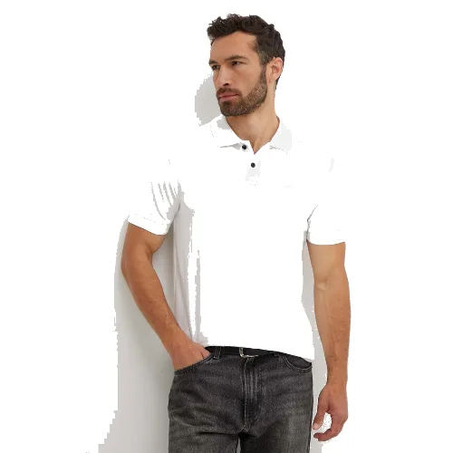 BOSS Orange polo męskie bawełniane Prime