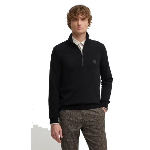 BOSS Orange sweter męski z dodatkiem kaszmiru Kanobix_S
