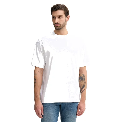 BOSS Orange T-shirt męski bawełniany Te_Dye_