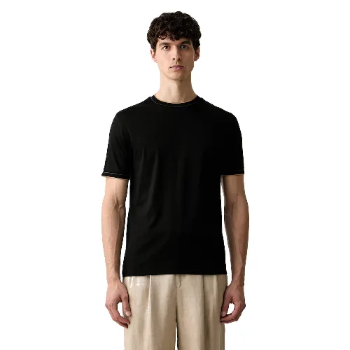 BOSS T-shirt męski bawełniany H-Tessler