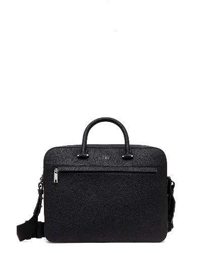 BOSS torba męska z imitacji skóry Ray_S doc case N.