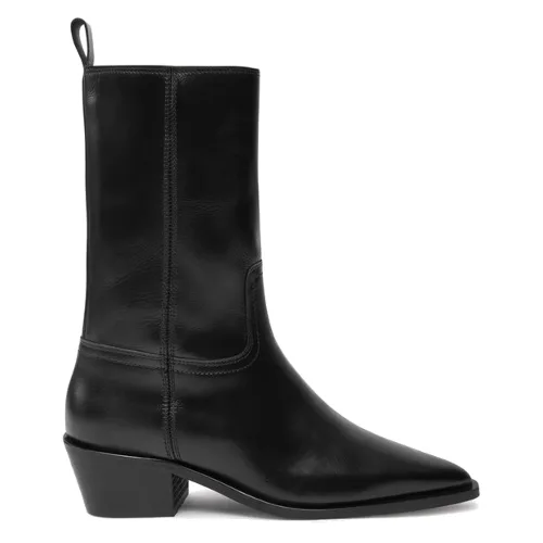 Botki Calvin Klein Jeans Cowboy YW0YW01679 Czarny