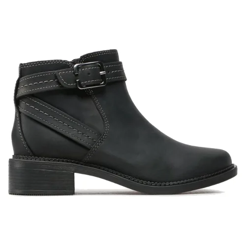 Botki Clarks Maye Strap 261680754 Czarny
