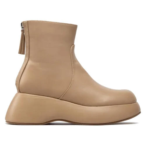Botki DeeZee ZALY8813-8 Beżowy