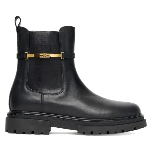 Botki Elisabetta Franchi Chelsea Bot F4A5-E0441-1251 D Czarny