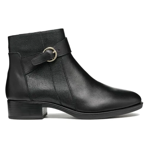 Botki Geox D Felicity D46G1A 04304 C9997 Czarny