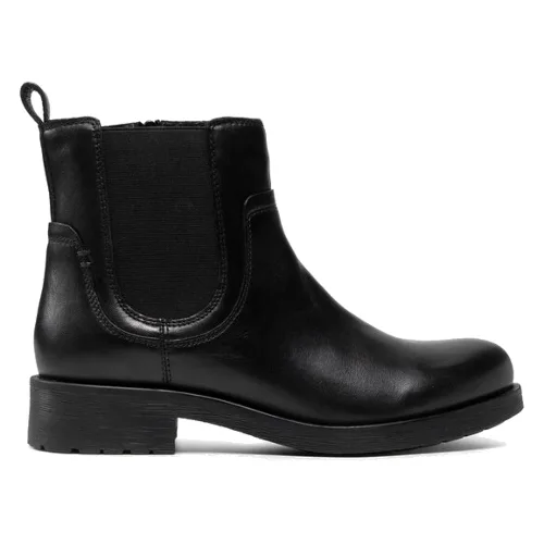 Botki Geox D Rawelle A D166RA-000TU C9999 Czarny