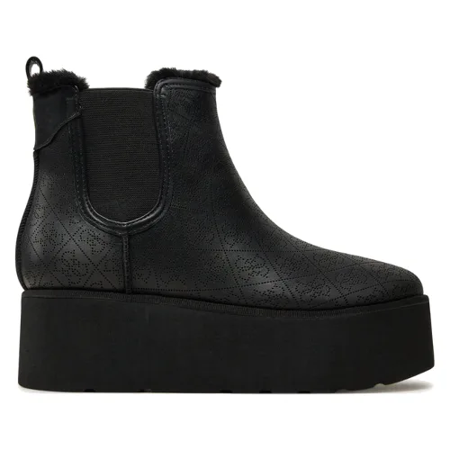 Botki Guess Jilaine FLFJIL FAL10 Czarny
