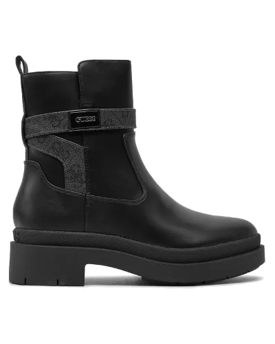 Botki Guess Ovelle2 FLTOVE ELE10 Czarny