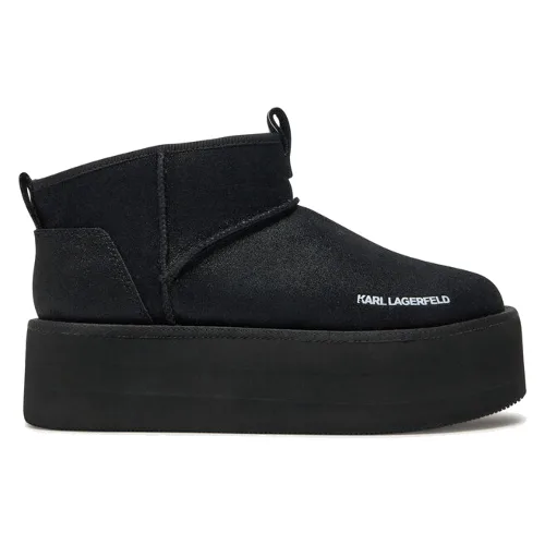 Botki KARL LAGERFELD KL48522S Czarny