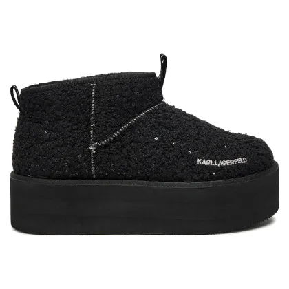 Botki KARL LAGERFELD KL48522W Czarny