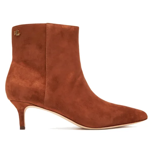 Botki LAUREN RALPH LAUREN 802967779002 Brązowy