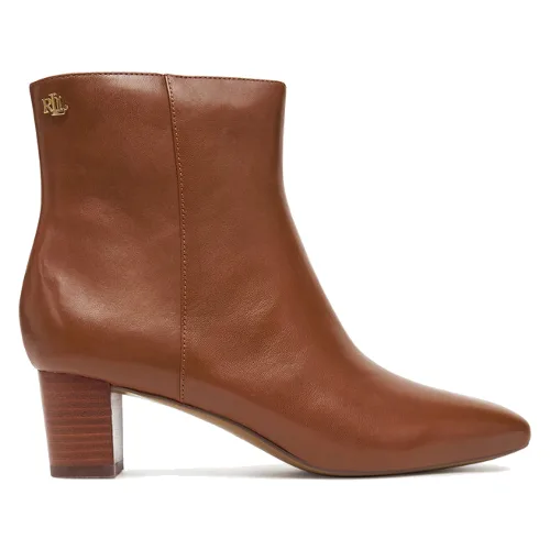 Botki LAUREN RALPH LAUREN 802974503001 Brązowy