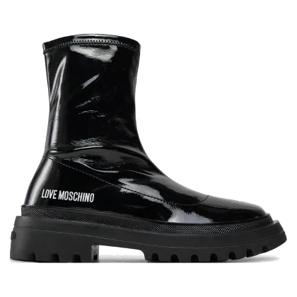 Botki LOVE MOSCHINO JA24225G0LIIZ000 Czarny