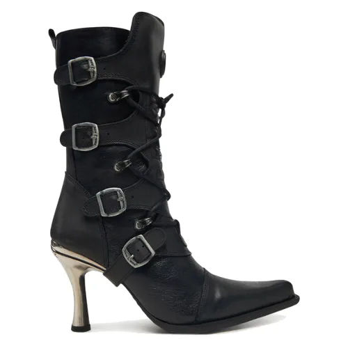Botki NEW ROCK M-9373-S2 Czarny