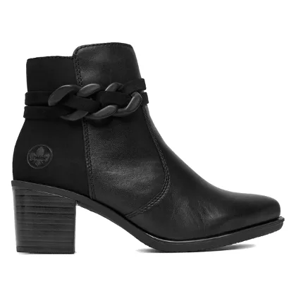 Botki Rieker CEO-Y2066-00 Czarny