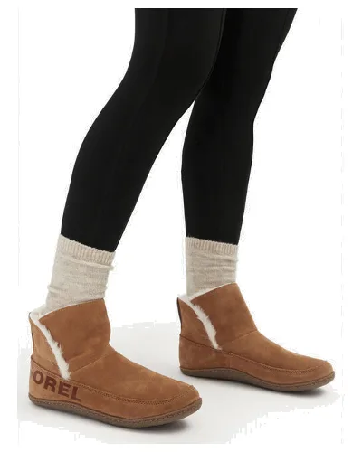 Botki Sorel Nakiska Bootie NL3389 Brązowy