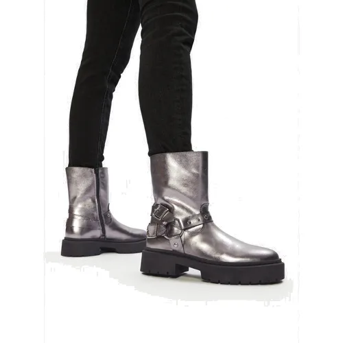 Botki Steve Madden Zwart SM11003405 Szary