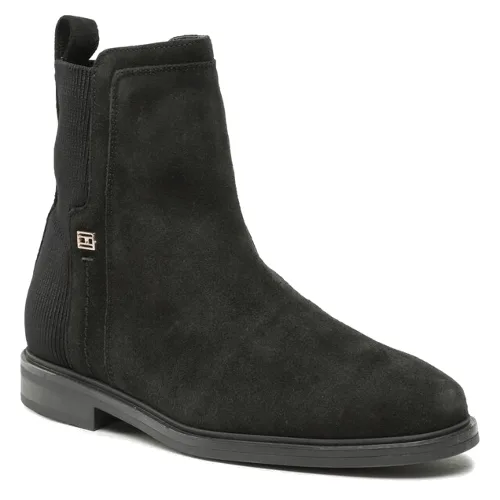 Botki Tommy Hilfiger Tommy Essentials Boot FW0FW07474 Czarny