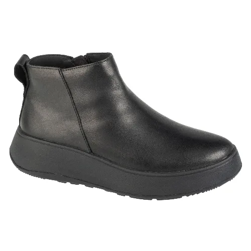 Bottines FitFlop F-MODE en Cuir avec Fermeture éclair