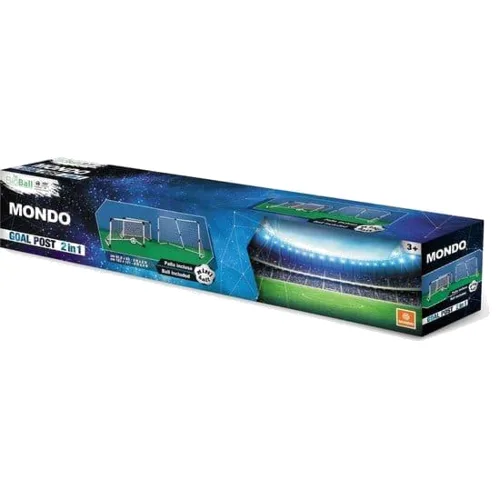 Bramka do piłki nożnej MONDO 2 w 1 - 183x121 cm