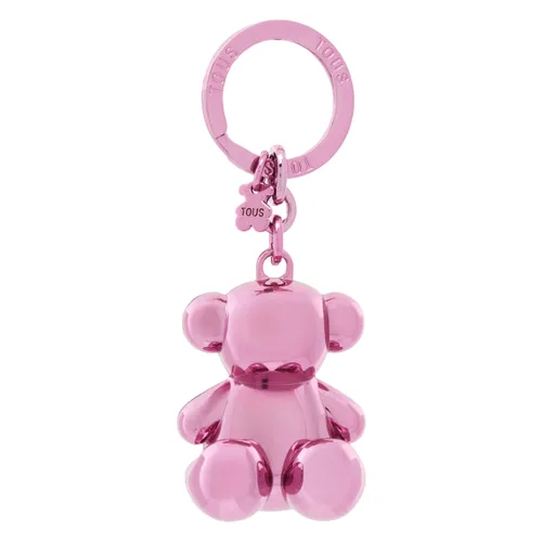 Brelok TOUS LLAVERO METAL BOLD BEAR 2002040613 Różowy