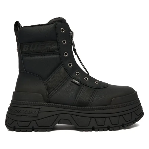 Buffalo Trzewiki Fusion Front Zip 1270130 Czarny