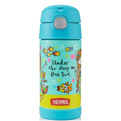 Butelka termiczna ze słomką dla dzieci Thermos FUNtainer 355ml