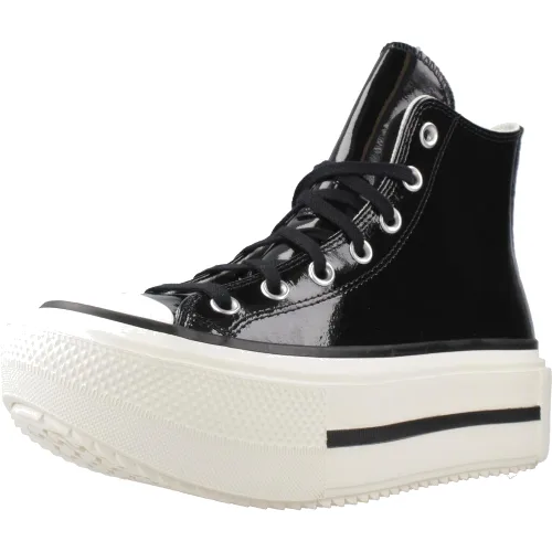 Buty CONVERSE CHUCK TAYLOR ALL STAR LIFT DOUBLE STACK PLATFORM PATENT LEATHER Cz