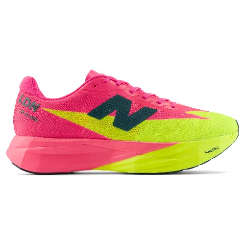 Buty damskie New Balance FuelCell SC Elite V5 TCS London Marathon WRCEL4YX – różowe