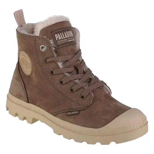 Buty Damskie Pampa Hi Nubuck Z Bocznym Zamkiem Błyskawicznym