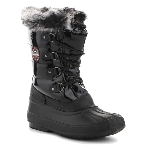 Buty Damskie Zimowe Geographical Norway Jenny Black