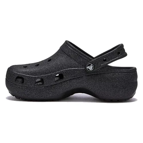 Buty do chodzenia damskie Crocs Classic Platform Glitter Clogw