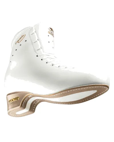 Buty do jazdy na łyżwach EDEA CONCERTO kość słoniowa, szerokość: C
