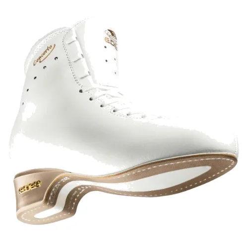 Buty do jazdy na łyżwach EDEA CONCERTO kość słoniowa, szerokość: C