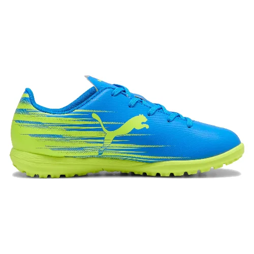 Buty do piłki noznej Turfy PUMA ATTACANTO II TT Jr Ultra Blue-Lime Squee