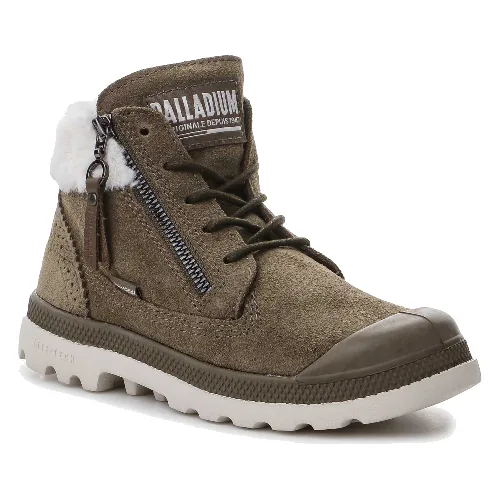 Buty dziecięce Palladium Moscow Lite K Dark Olive 56492-307-M