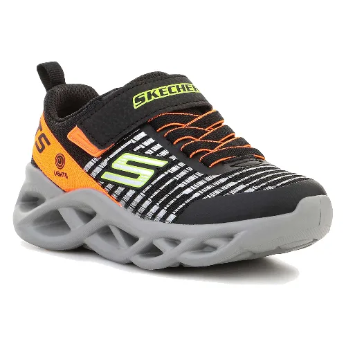 Buty dziecięce Skechers S Lights 401650L-BKOR