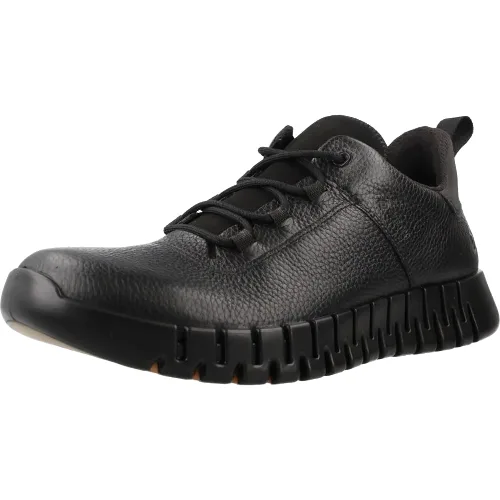 Buty ECCO ECCO GRUUV M SNEAKER LEA GTXS Czarny